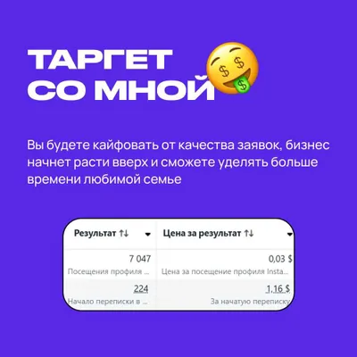 Таргетолог Meta ADS / Telegram ADS [Instagram/Facebook]