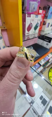 Ayollar uchun nozik oltin uzuk 1