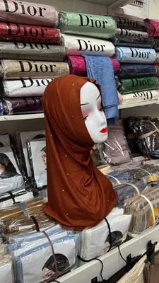 Хиджаб, камешковые бусы, оптом и поштучно 1
