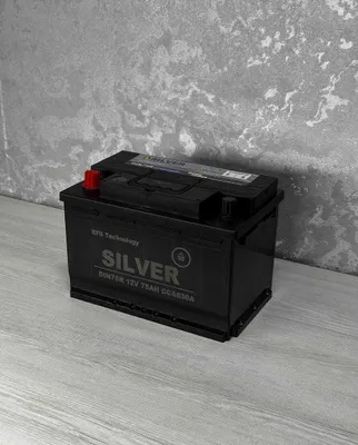 Silver 12V 75Ah 650EN treker kaptiva malibu onix monza 1