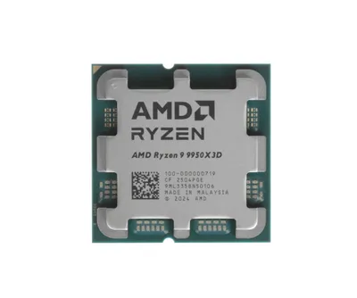 AMD Ryzen 9 9950X3D protsessori (AM5 / 4.3–5.7 GHz / 16 yadro / 32 oqim)