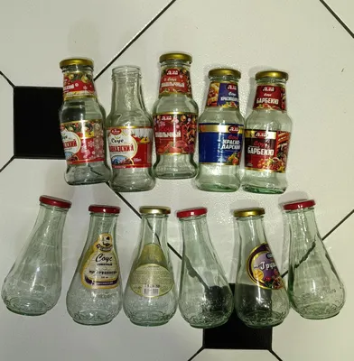 Банки и бутылки от соусов 1