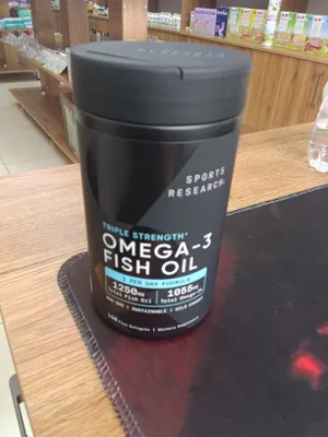 Omega-3 Fish Oil Sports Research Юқори сифатли Omega-3 балиқ ёғи. Юра 1
