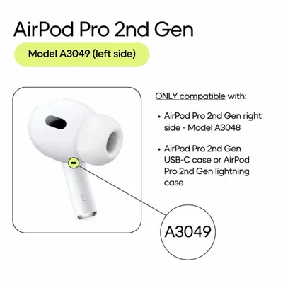 Original Левый наушник AirPods Pro 2 (USB-C) 1