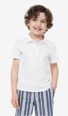 Футболка H&M хлопок Поло 1