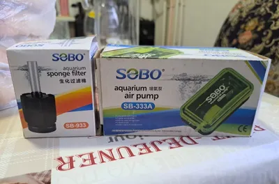 Xavo bergich Sobo A-333A, sponge filter SB-933 1