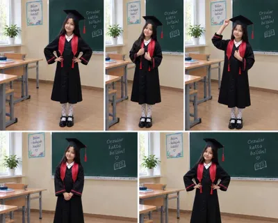 Аренда детской мантии. Bolalar mantiyasi arenda. 1