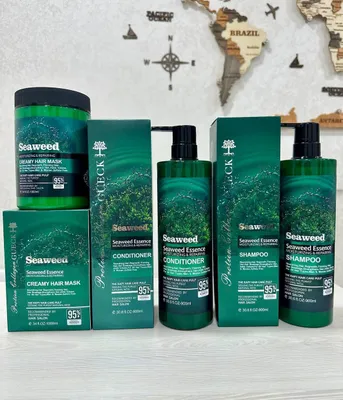 Keratine queen Seaweed шампунь 900 мл, английская технология, Китай