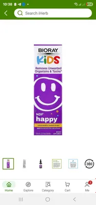 Bolalar uchun Bioray kids happy 59 ml