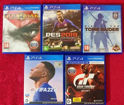 PlayStation 4 va 5 uchun disklar 1