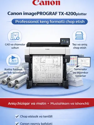 Плоттер Canon imagePROGRAF TX-4200 1