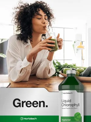 Horbäach Chlorophyll Liquid Drops xlorofilli, 478 ml, Amerika 1
