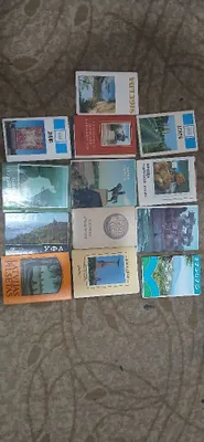 Rossiya shaharlari va boshqalarga oid kolleksion otkritkalar sotiladi