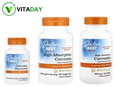 Doctor's Doctors Best Curcumin Phytosome kurkumin fitosomlari kurkumin 1