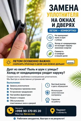 Уплотнитель (резина) для пластиковых окон и дверей ПВХ Akfa, Ecopen