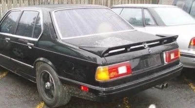 BMW 7-seriyali E23 uchun AC Schnitzer/Zender original Bakspoiler spoyleri 1