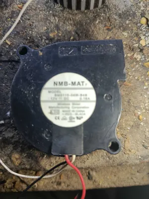 Qozon va inkubator uchun NMB-MAT 12V ventilyator-«salyangoz» (original) 1