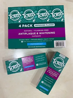 Tom’s табиий окартирувчи тиш пастаси USA сони чекланган