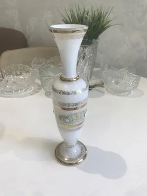 Ваза чешская советская