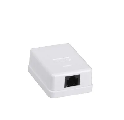 RJ45/RJ11 ustki rozetkasi, 1 port, UTP Cat5e