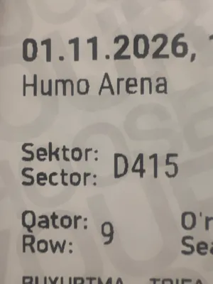 Shohruh Rep konsertiga chipta