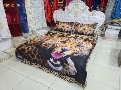 Yo‘lbars 3D choyshab to‘plami 1