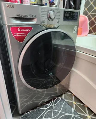 Lg turbo wash. Kir yuvish mashinasi 9kg 1