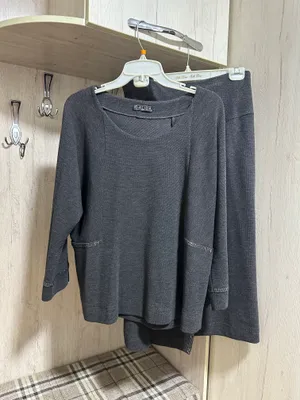 Ikki qismli kostyum, premium jersey mato 1