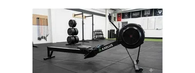 AXELUS Air Rower AX-072 eshkak eshish trenajyori, 180 kg gacha 1
