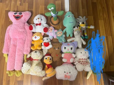 Мягкие игрушки.