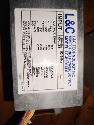 L&C LC-B350ATX quvvat bloki 1