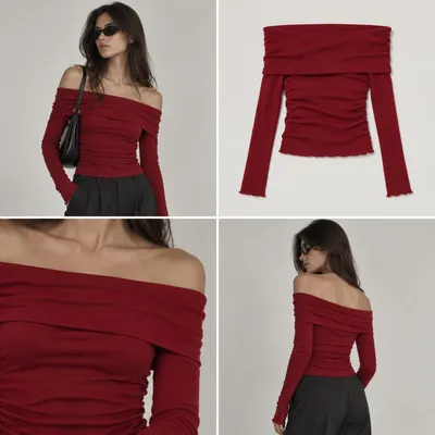 Zara Ochiq yelkali top ❤️ 1