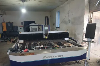 Lazer yordamida 40mmgacha metall listlarni kesish 12kW 1