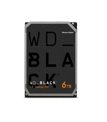| HDD qattiq diski 6TB WD BLACK WD6004FZWX 128 MB, SATA III 7200 rpm 1