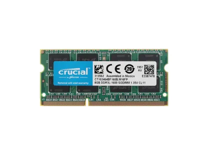 { DDR3 8GB Crucial 1600MHz tezkor xotirasi 1