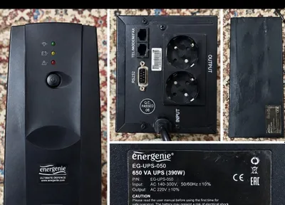 Продаётся Energenie UPS 220VA / 300W 1