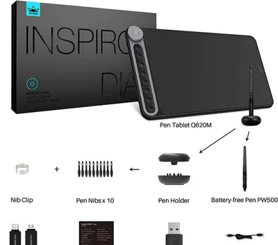 Huion Inspiroy Dial Q620M 1