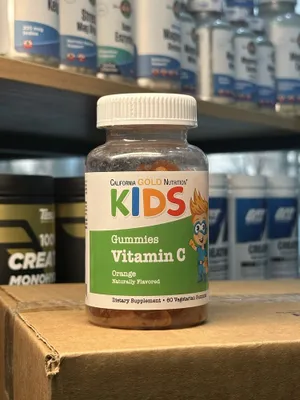 California Gold Nutrition Kids Vitamin C 60 мармеладок 1