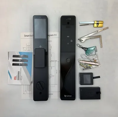 LOCKTUS KM07 aqlli biometrik eshik qulfi 1