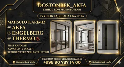 Akfa eshik va derazalar 1