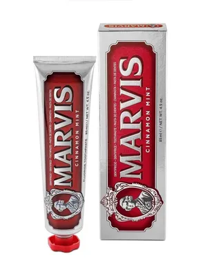 Marvis Cinnamon Mint tish pastasi 85 ml — yangilik va dolchin hidi 1