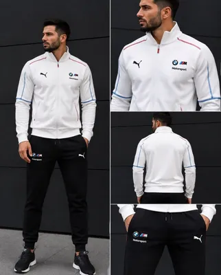 BMW Мужской осенно зимний спортивный костюм Puma BMW M Motorsport 1