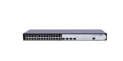 28 portli H3C S1850-28P-PWR Gigabit Ethernet kommutatori