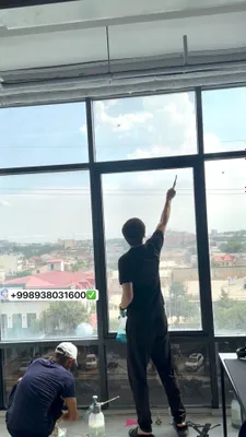 Тонировка окон, тонировочная плёнка для офиса, Ташкент. 1