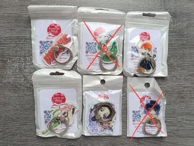 Telefon uchun anime popsocketlar
