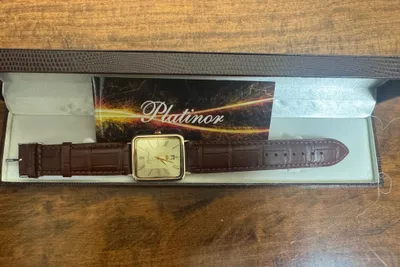 Золотые часы Platinor 1