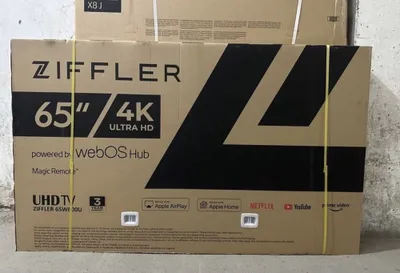 ZIFFLER 65 Smart 4K WebOS 2025 televizorlari 1