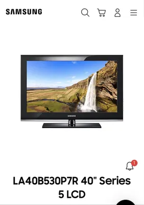 Samsung LA40B530P7R 40" Series 5 LCD televizori 1