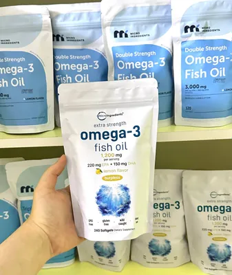Omega 3 1200 mg, 240 softgel омега 3 EPA DHA fish 1