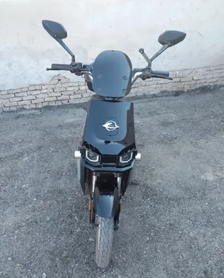 Электроскутер Drongo, 5 аккумуляторов, аккумуляторы новые, проезжает 100 км 1